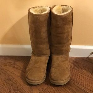 Tall Chestnut Ugg Boots